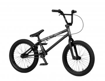 Strobmx "Half Stack" 18 inch 2020 BMX Bike- Sooty Matt Black 