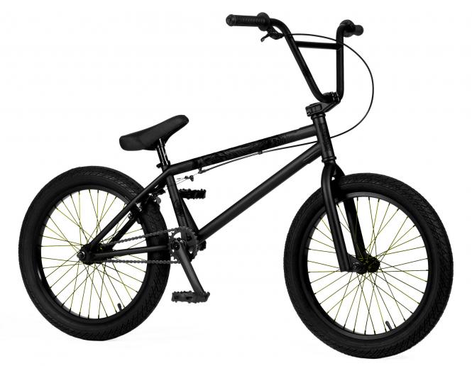 Strobmx "Woofer" 2021 BMX Bike - Sooty Matt Black 