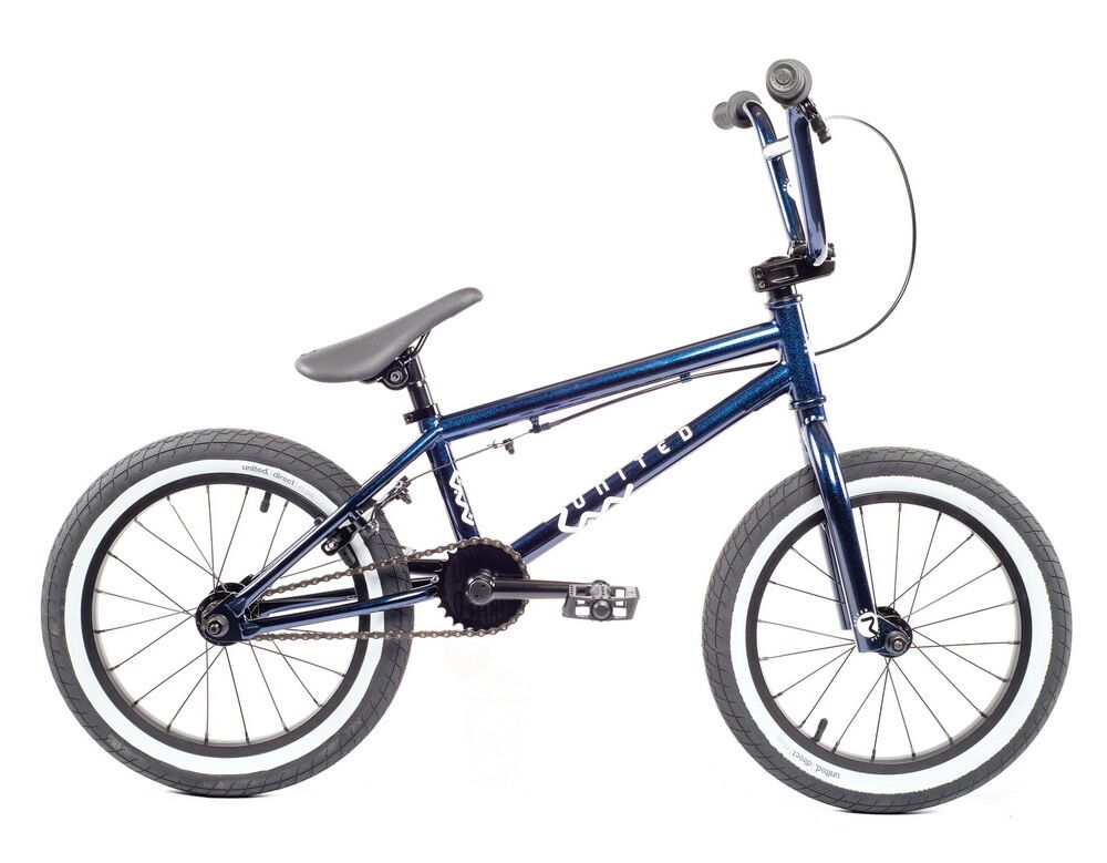 18 inch blue bike